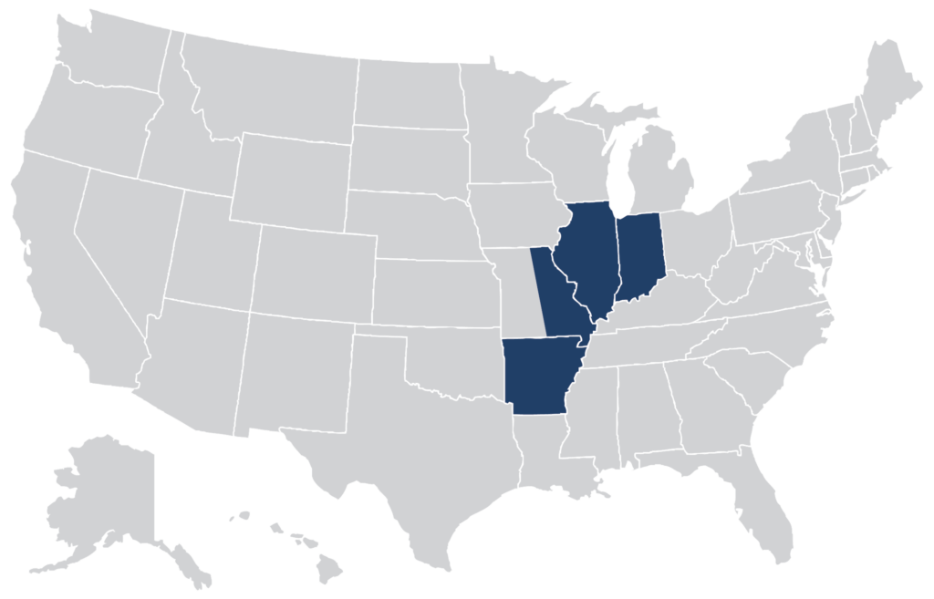 Troy-Bilt Region Map